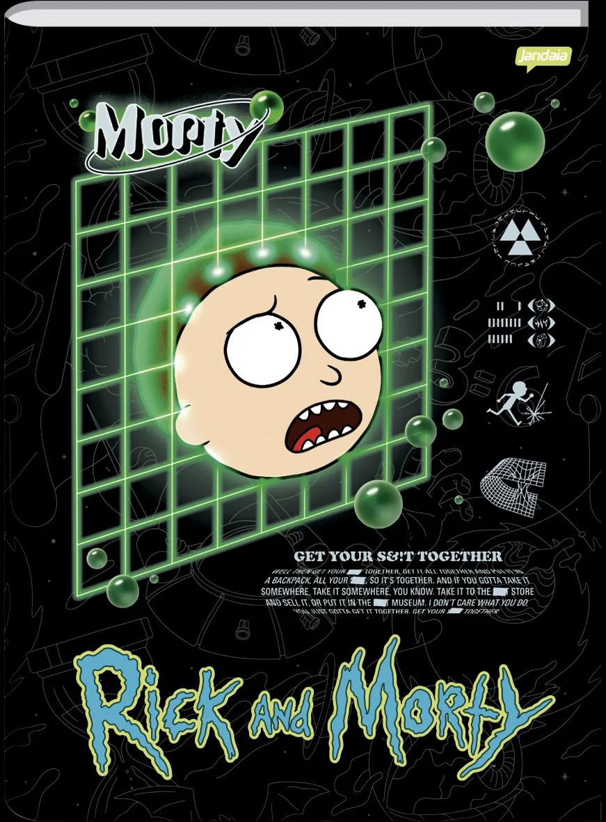 CADERNO BROCHURA CAPA DURA UNIVERSITÁRIO 80 FOLHAS - RICK AND MORTY — miniatura 2