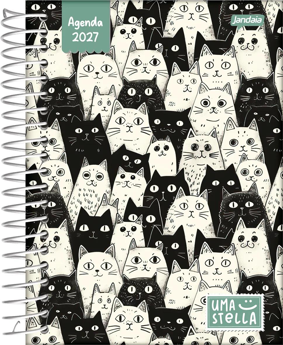 AGENDA DIARIA ESPIRAL 117X162MM 176 FOLHAS - STELLA — miniatura 2