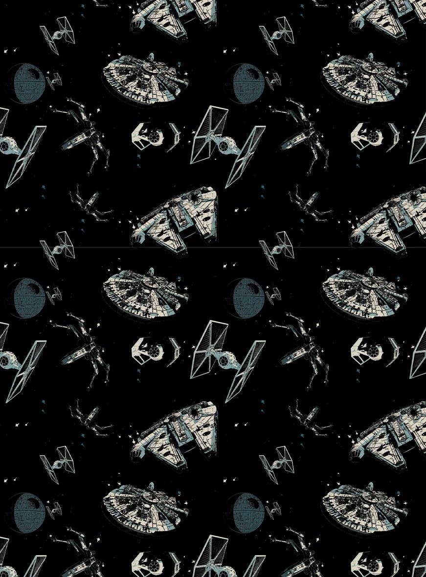CADERNO ESPIRAL UNIVERSITÁRIO CAPA DURA 10 MATÉRIAS 160 FOLHAS - STAR WARS — miniatura 8