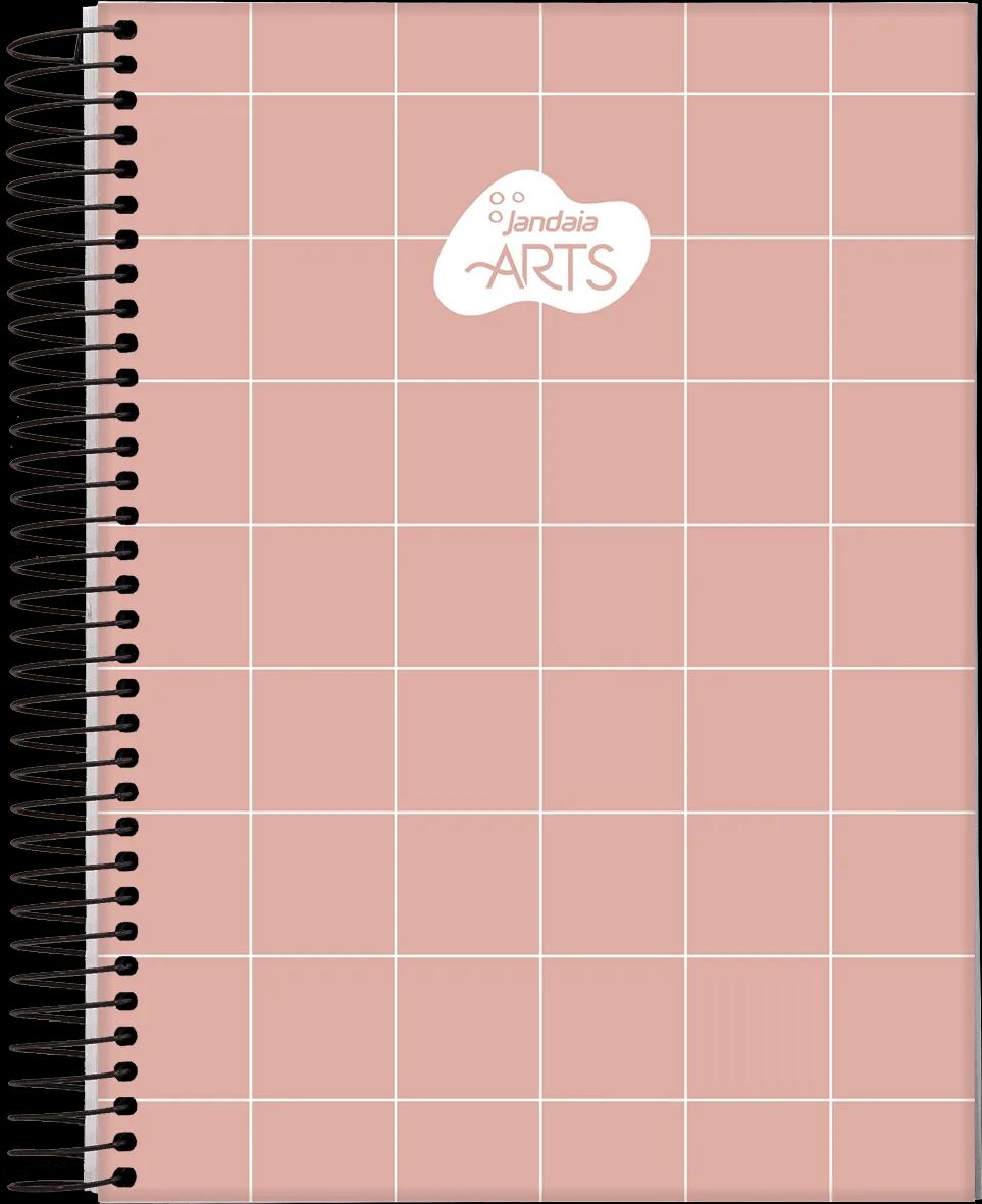 CADERNO ESPIRAL UNIVERSITÁRIO CAPA DURA SEM PAUTA 80 FOLHAS - JANDAIA ARTS — miniatura 4
