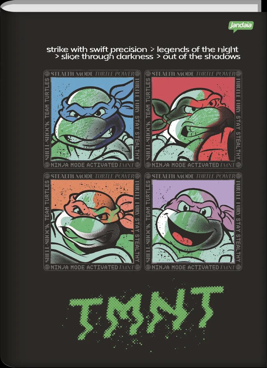 CADERNO BROCHURA CAPA DURA UNIVERSITÁRIO 80 FOLHAS - TARTARUGAS NINJA — miniatura 3
