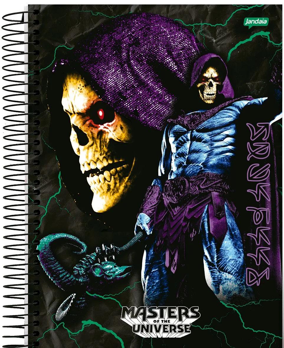 CADERNO ESPIRAL UNIVERSITÁRIO CAPA DURA 01 MATÉRIA 80 FOLHAS - MASTERS OF THE UNIVERSE — miniatura 2