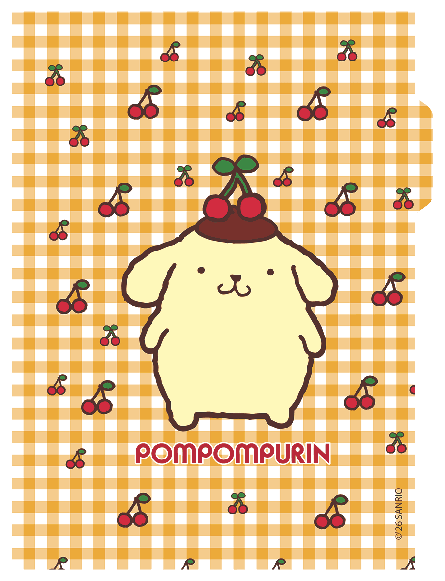 CADERNO COLLEGE CAPA DURA 80 FOLHAS ARGOLADO - POMPOMPURIN — miniatura 3