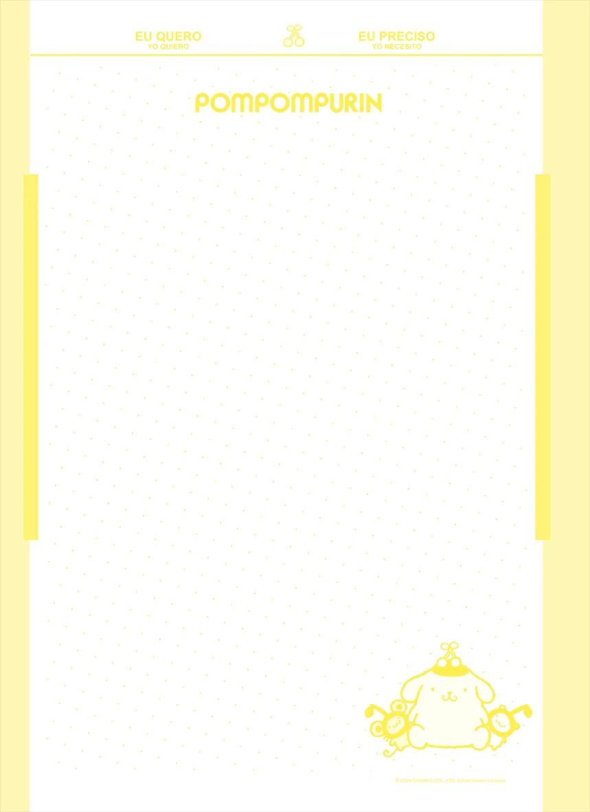 CADERNO ESPIRAL UNIVERSITÁRIO CAPA DURA 10 MATÉRIAS 160 FOLHAS - POMPOMPURIN — miniatura 11