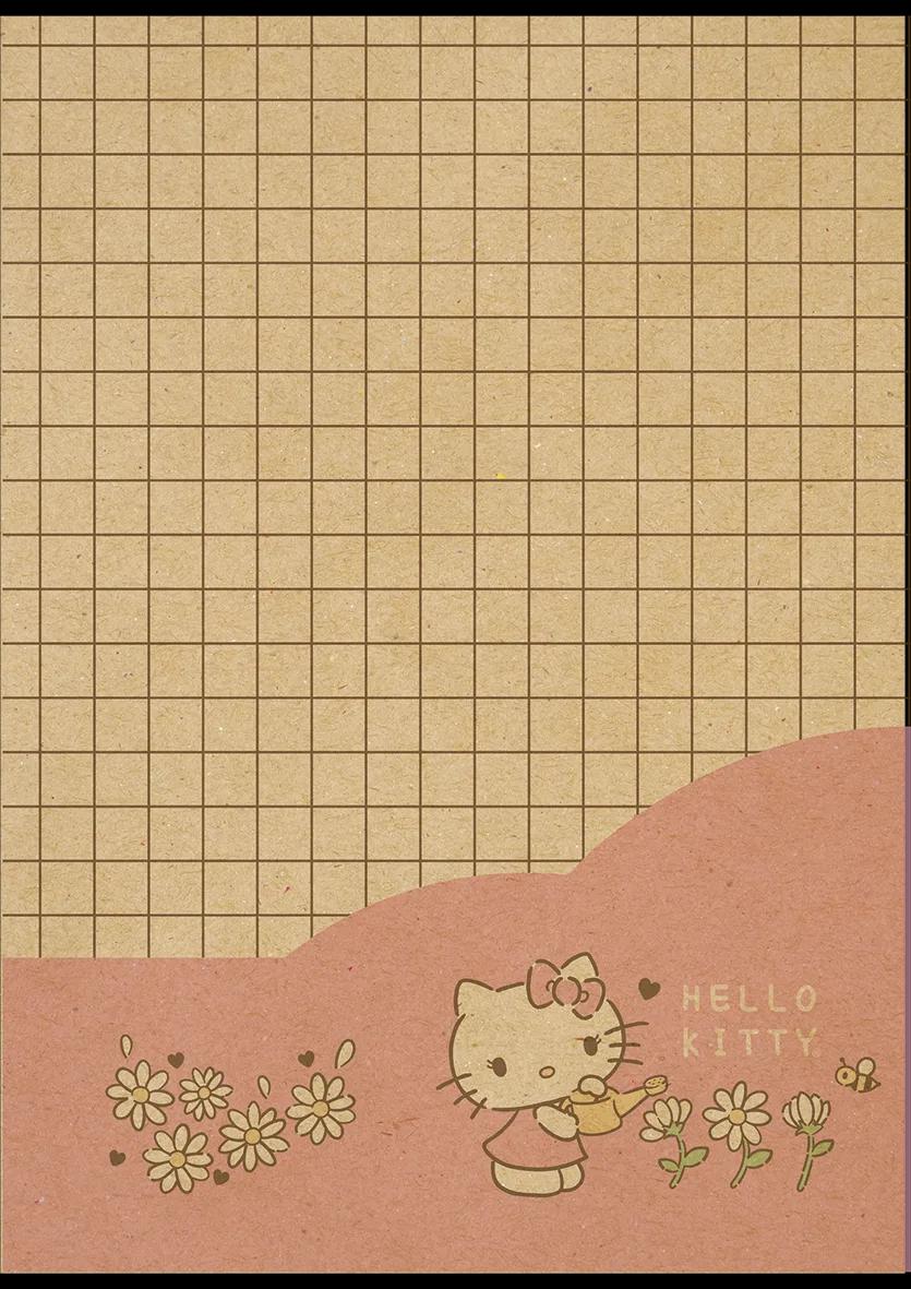 CADERNO ESPIRAL CAPA DURA 1/8 80 FOLHAS - HELLO KITTY KRAFT — miniatura 6