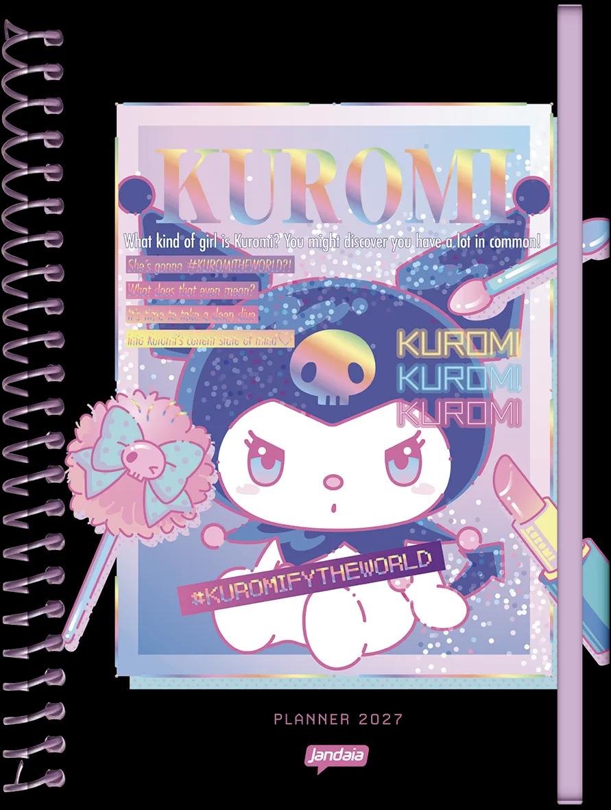 AGENDA PLANEJAMENTO ESPIRAL 175X242MM - KUROMI — miniatura 2