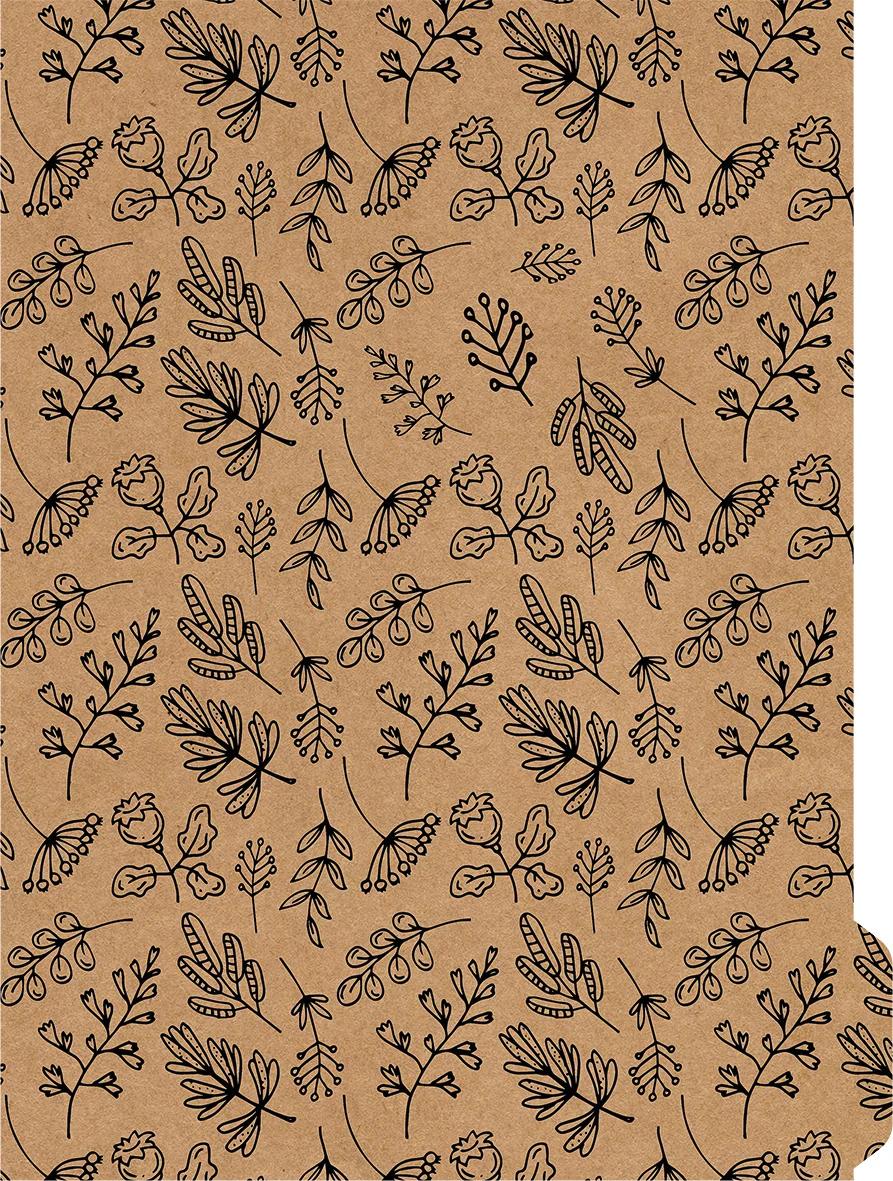 CADERNO 1/4 CAPA DURA 80 FOLHAS NEO - KRAFT GOLD — miniatura 3
