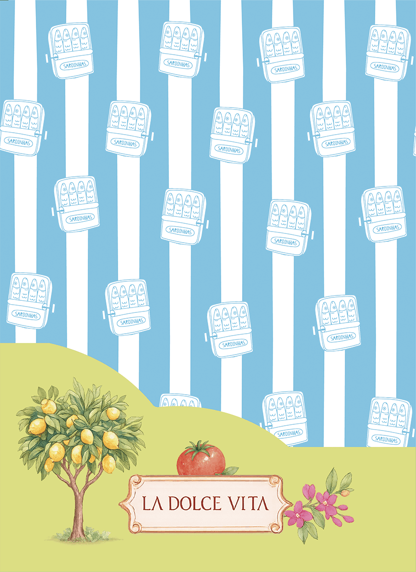 CADERNO ESPIRAL UNIV 200X275MM 80 FOLHAS - LA DOLCE VITA — miniatura 5