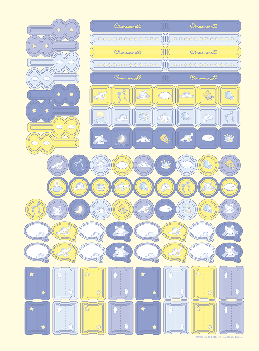 CADERNO ESPIRAL UNIVERSITÁRIO CAPA DURA 10 MATÉRIAS 160 FOLHAS - CINNAMOROLL — miniatura 7