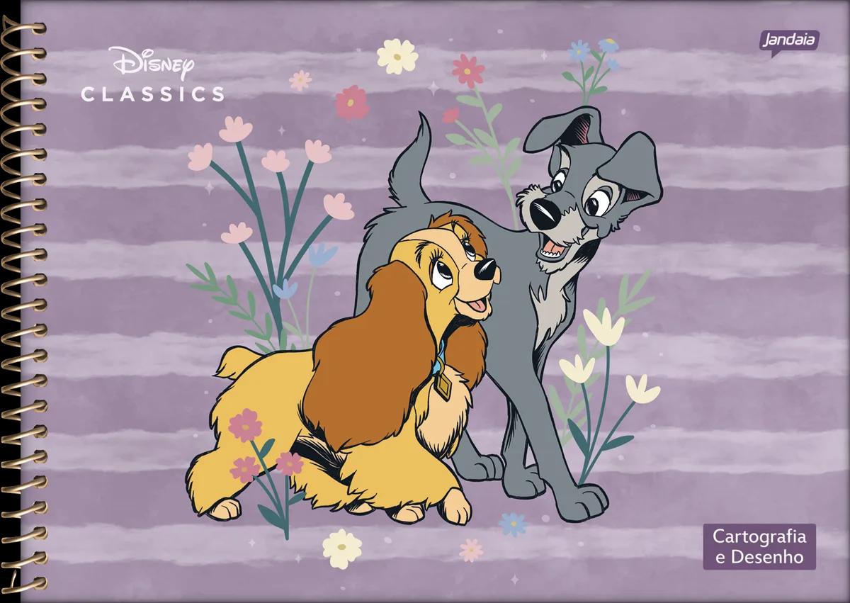 CADERNO ESPIRAL CAPA DURA 80 FOLHAS CARTOGRAFIA - DISNEY CLÁSSICOS — miniatura 2