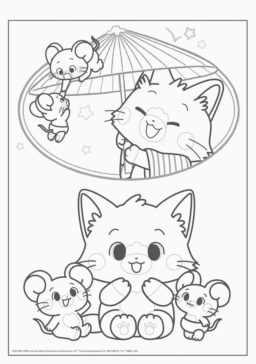 FOLHAS ILUSTRAÇÃO 180G A4 - GOKKO: TOM & JERRY — miniatura 12