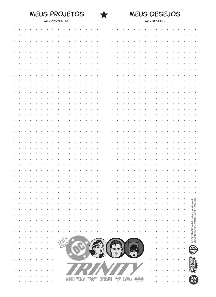 CADERNO ESPIRAL UNIVERSITÁRIO CAPA DURA 12 MATÉRIAS 192 FOLHAS - DC COMICS