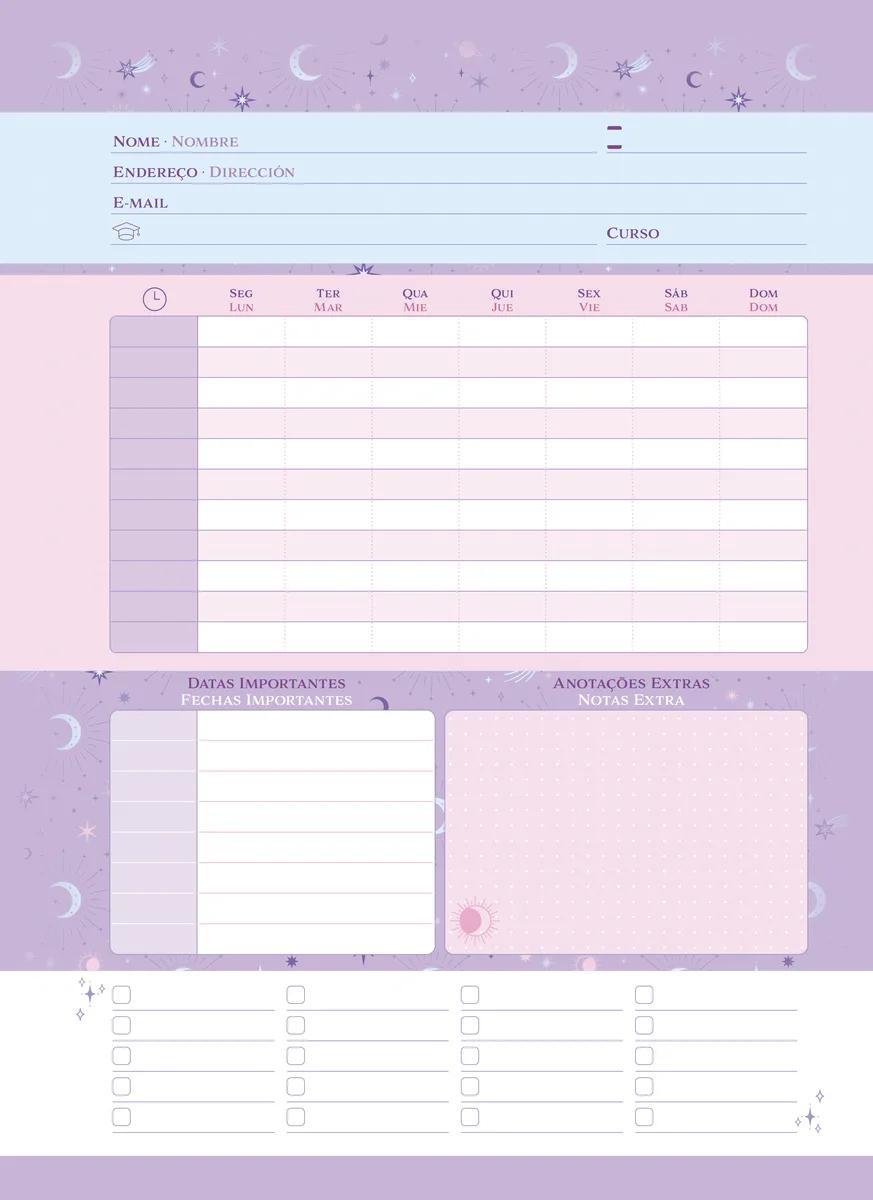 CADERNO ESPIRAL UNIVERSITÁRIO CAPA DURA 01 MATÉRIA 80 FOLHAS - MYSTIC — miniatura 7