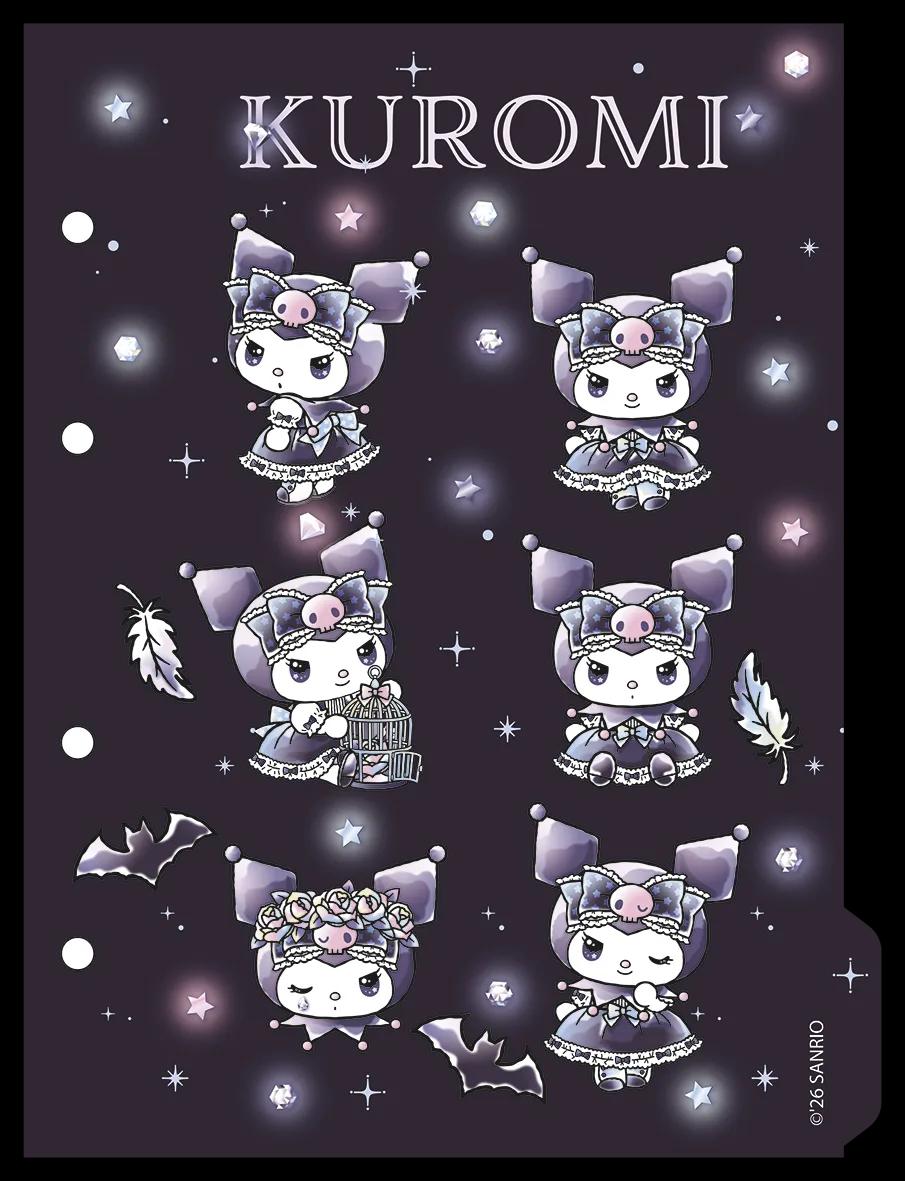 CADERNO COLLEGE CAPA DURA 80 FOLHAS ARGOLADO - KUROMI — miniatura 7