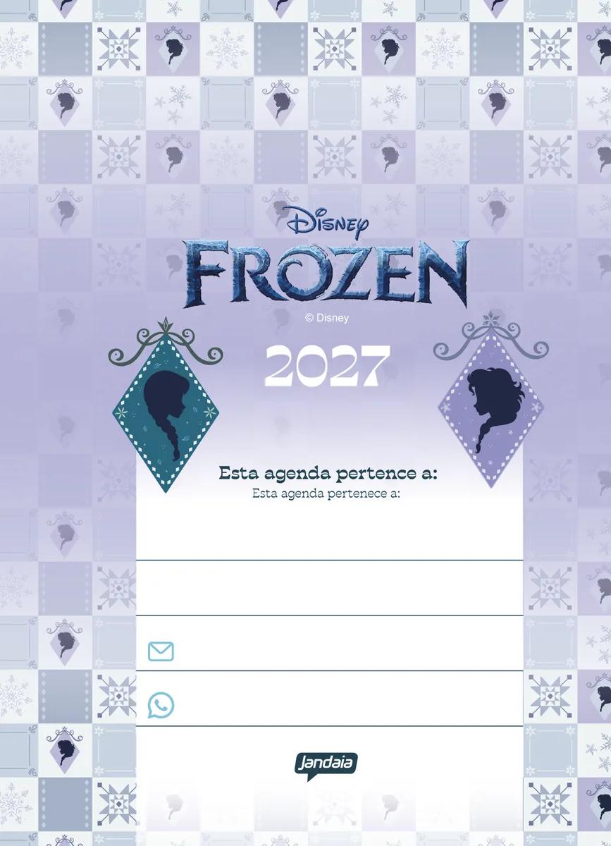 AGENDA DIARIA ESPIRAL 117X162MM - FROZEN — miniatura 5