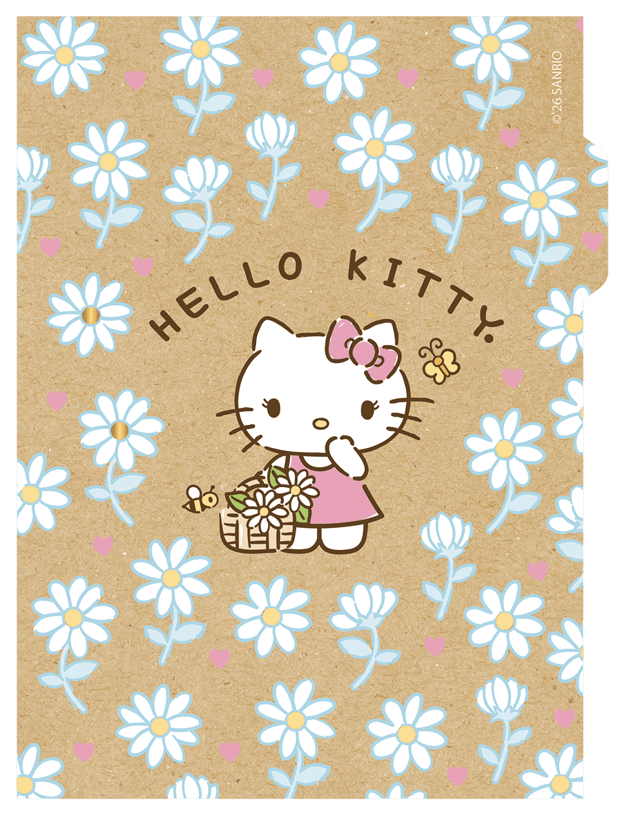 CADERNO COLLEGE CAPA DURA 80 FOLHAS ARGOLADO - HELLO KITTY KRAFT — miniatura 4