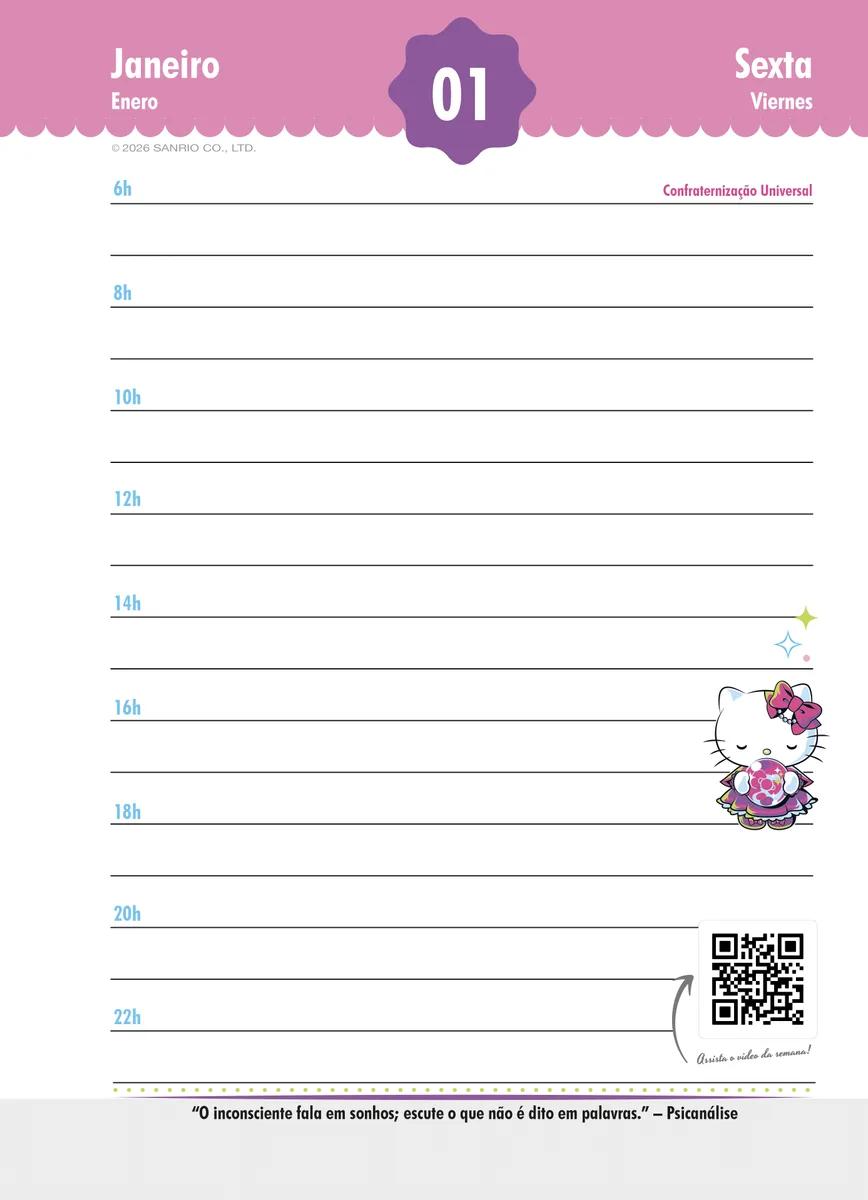 AGENDA DIARIA ESPIRAL 117X162MM - BESTIES FOREVER — miniatura 8