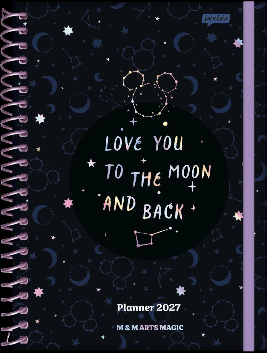 AGENDA PLANEJAMENTO ESPIRAL 175X242MM - MICKEY ARTS MAGIC — miniatura 2