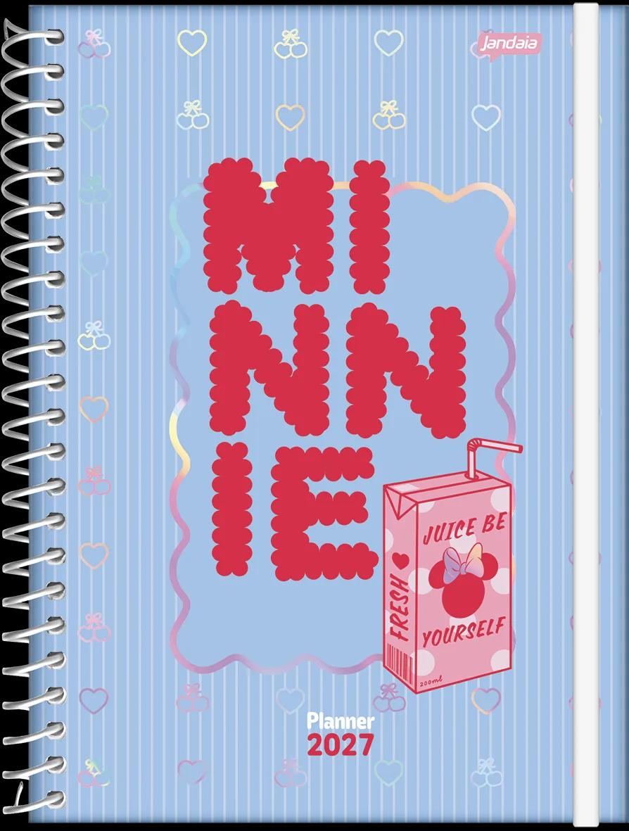 AGENDA PLANEJAMENTO ESPIRAL 175X242MM - MINNIE ARTS — miniatura 4