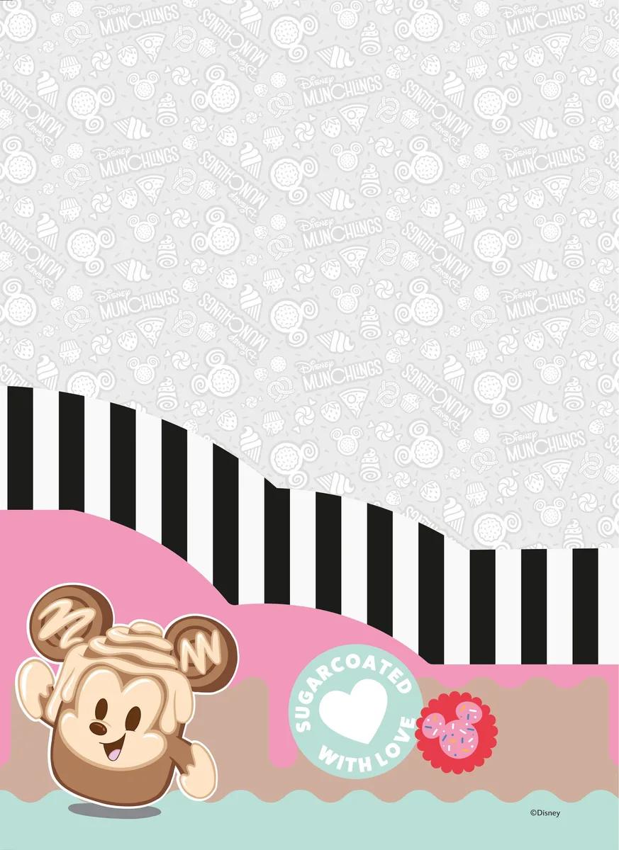 CADERNO ESPIRAL UNIVERSITÁRIO CAPA DURA 01 MATÉRIA 80 FOLHAS - DISNEY MUNCHLINGS — miniatura 3