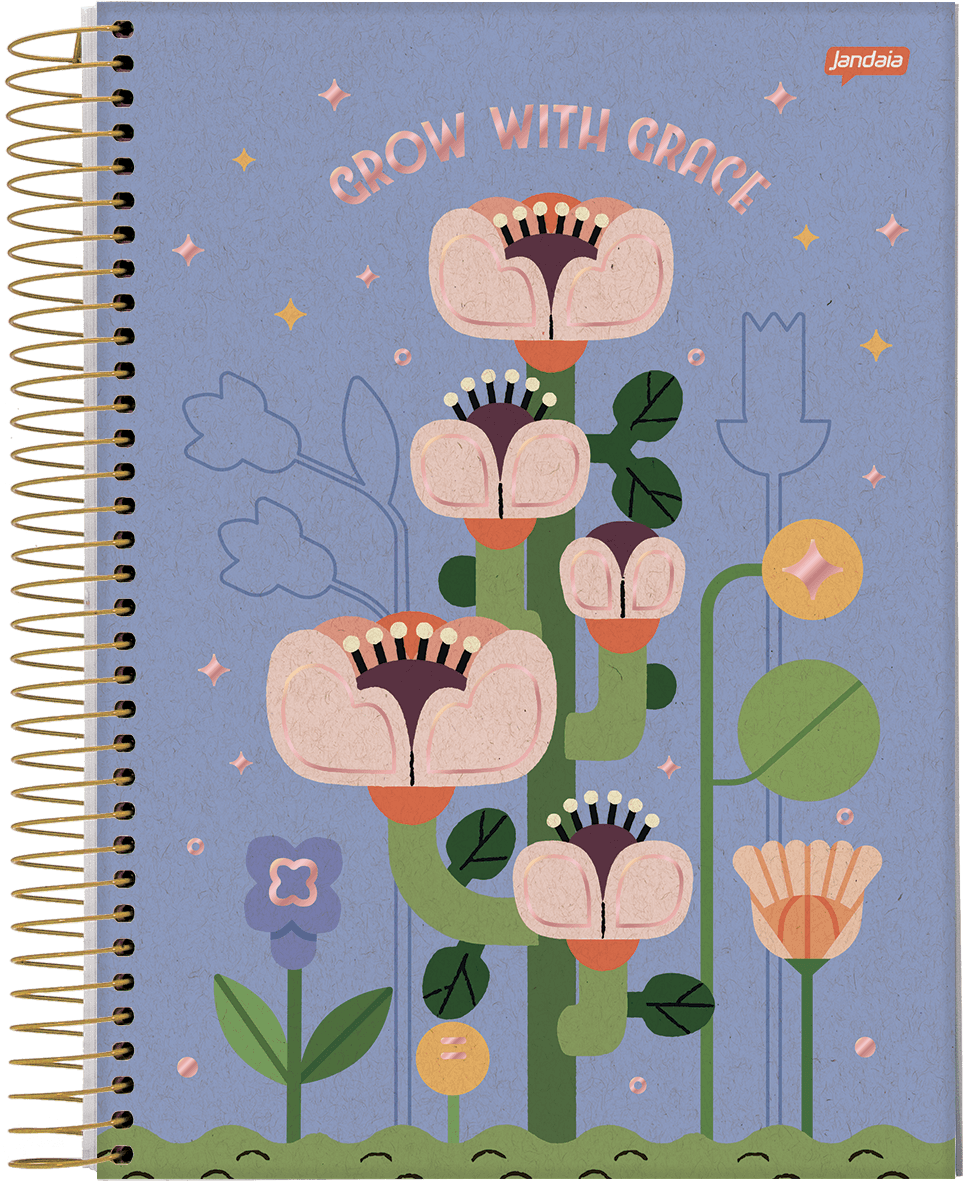 CADERNO ESPIRAL CAPA DURA 1/8 80 FOLHAS - ECO LÍNEA — miniatura 3