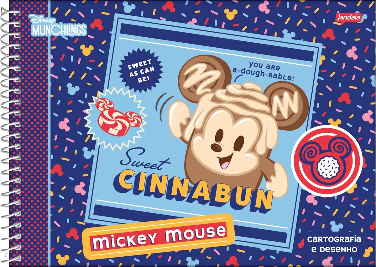 CADERNO ESPIRAL CAPA DURA 80 FOLHAS CARTOGRAFIA - DISNEY MUNCHLINGS — miniatura 3