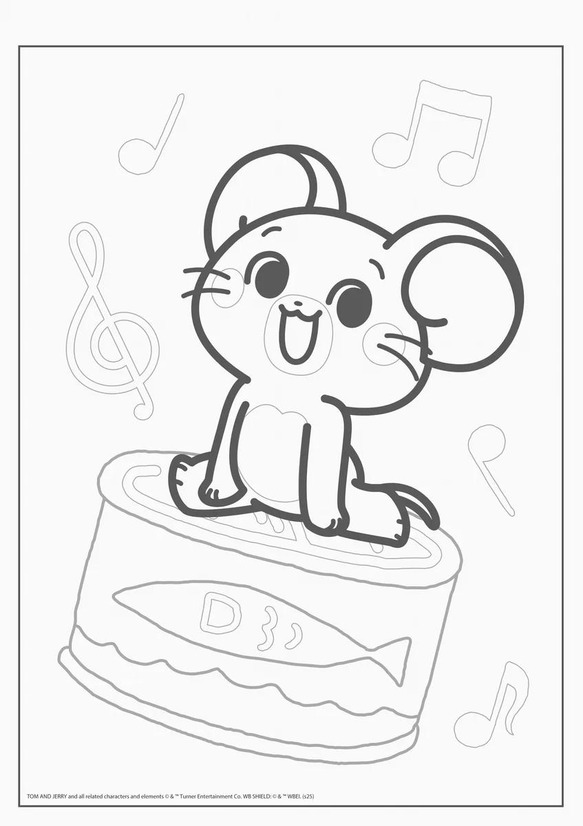 FOLHAS ILUSTRAÇÃO 180G A4 - GOKKO: TOM & JERRY — miniatura 8