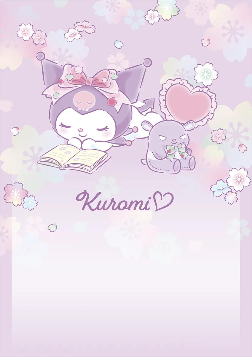 CADERNO FLEXÍVEL PAPEL CARTA - KUROMI — miniatura 2