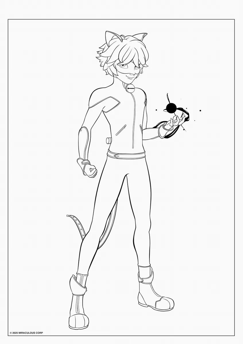 FOLHAS ILUSTRAÇÃO 180G A4 - MIRACULOUS — miniatura 8