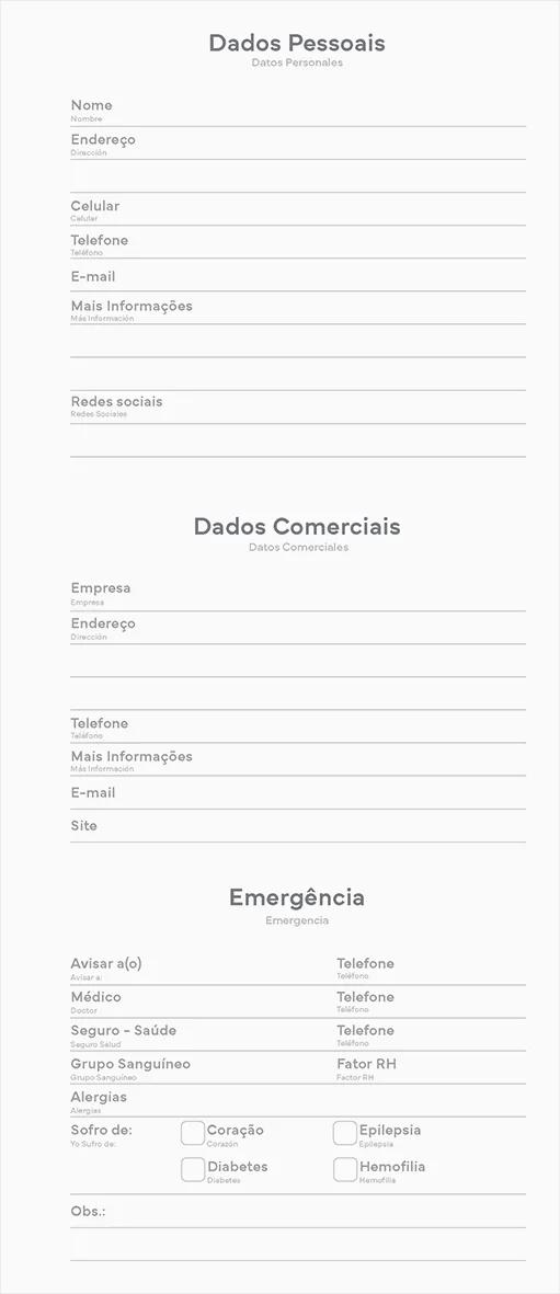 AGENDA ESPIRAL 119X275 EXECUTIVA COMERCIAL - OFFICE — miniatura 2