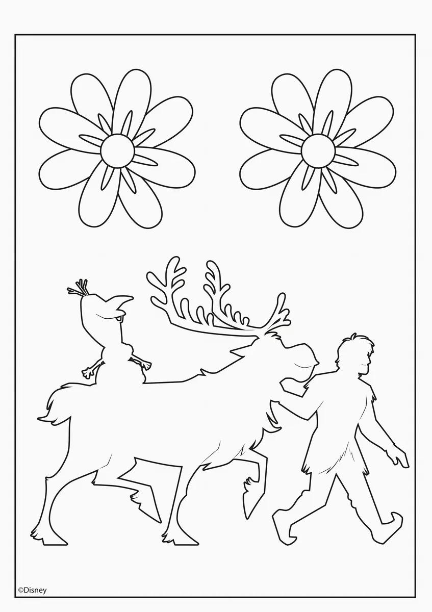 FOLHAS ILUSTRAÇÃO 180G A4 - FROZEN — miniatura 18