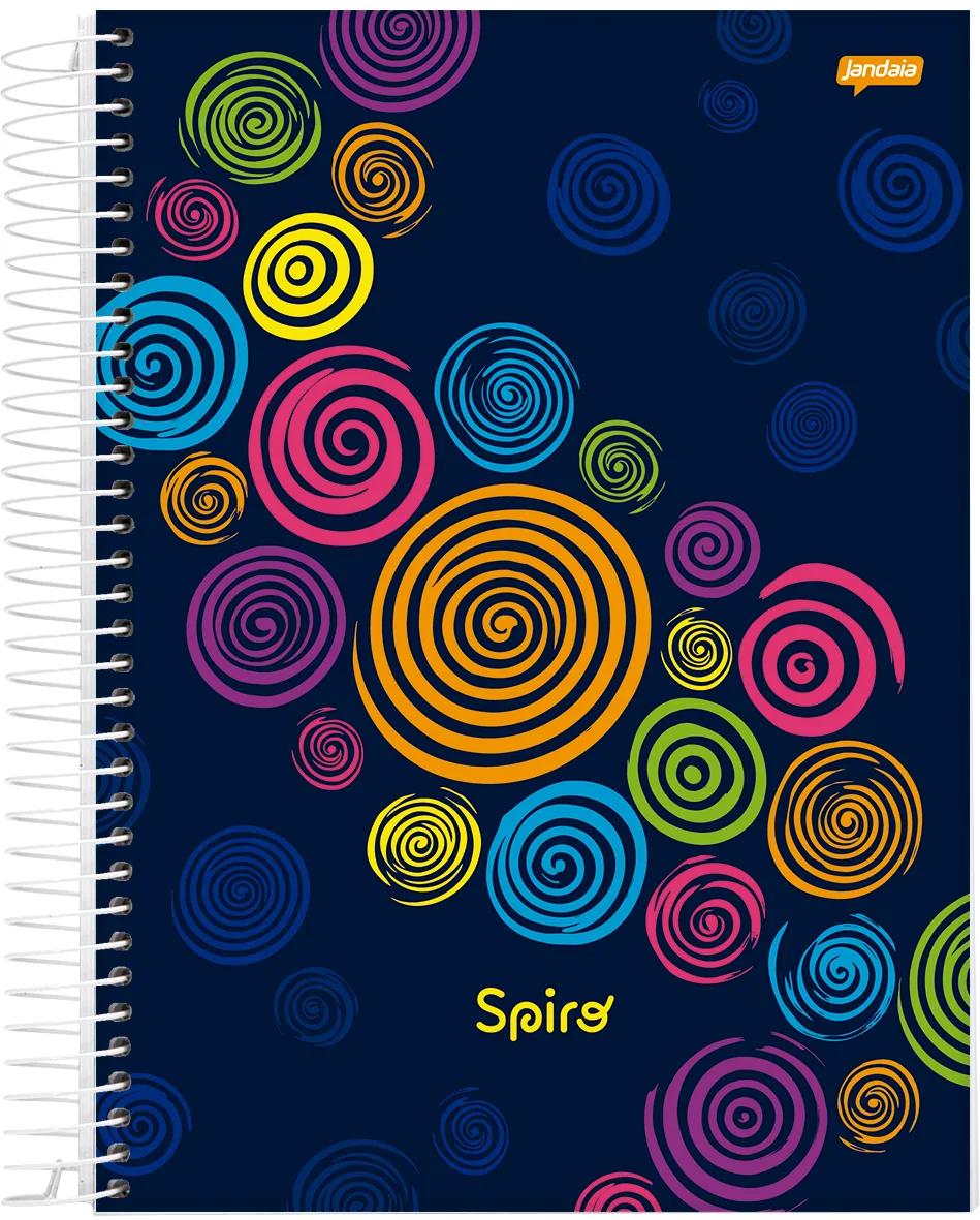 CADERNO ESPIRAL CAPA DURA 1/4 80 FOLHAS - SPIRO — miniatura 2