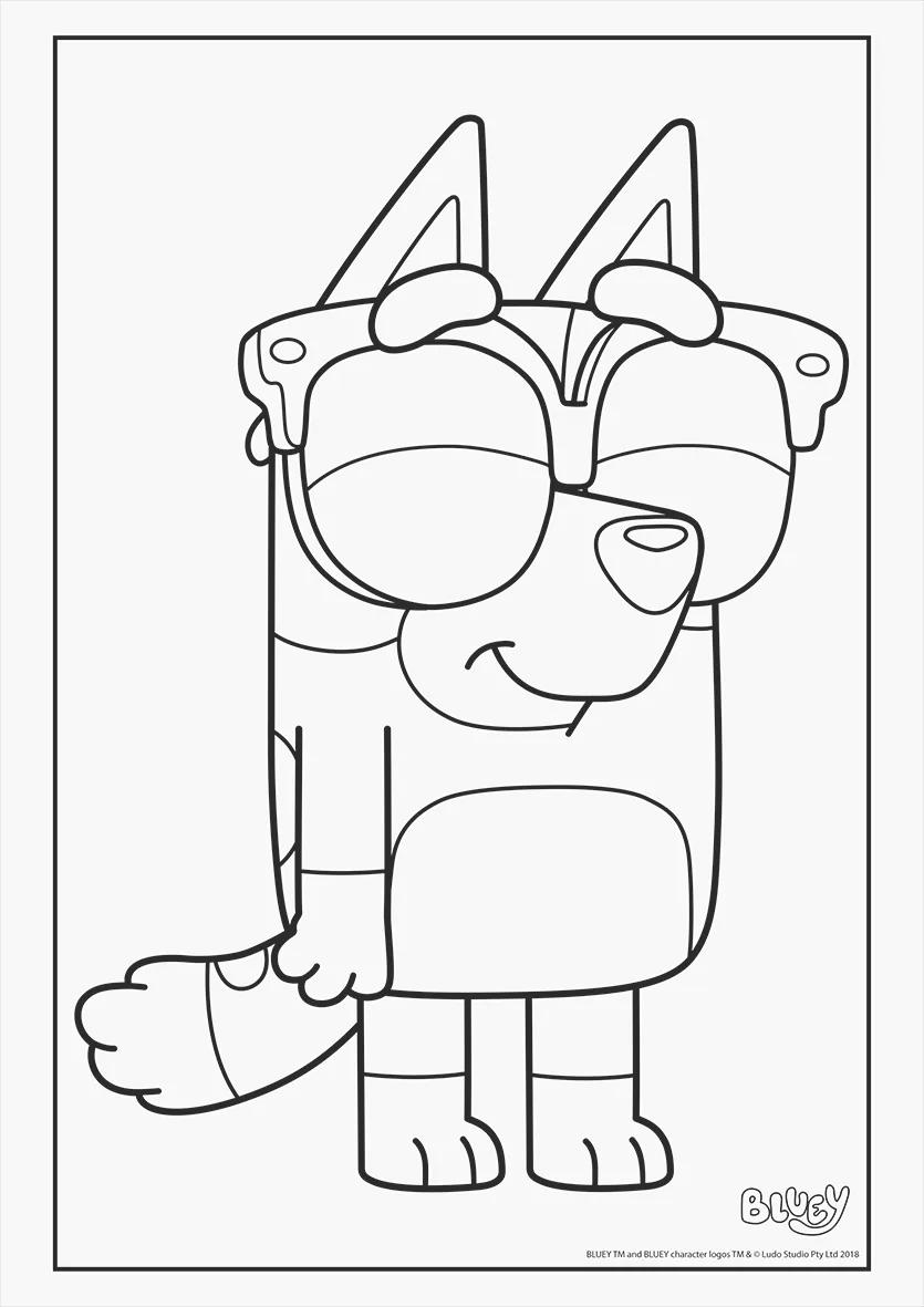 FOLHAS ILUSTRAÇÃO 180G A4 - BLUEY — miniatura 19