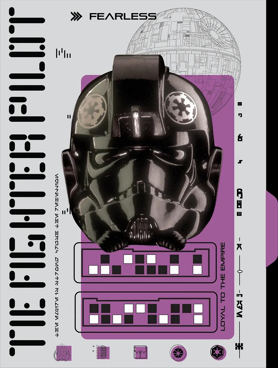 CADERNO UNIVERSITÁRIO CAPA DURA 01 MATÉRIA 80 FOLHAS NEO - STAR WARS — miniatura 6