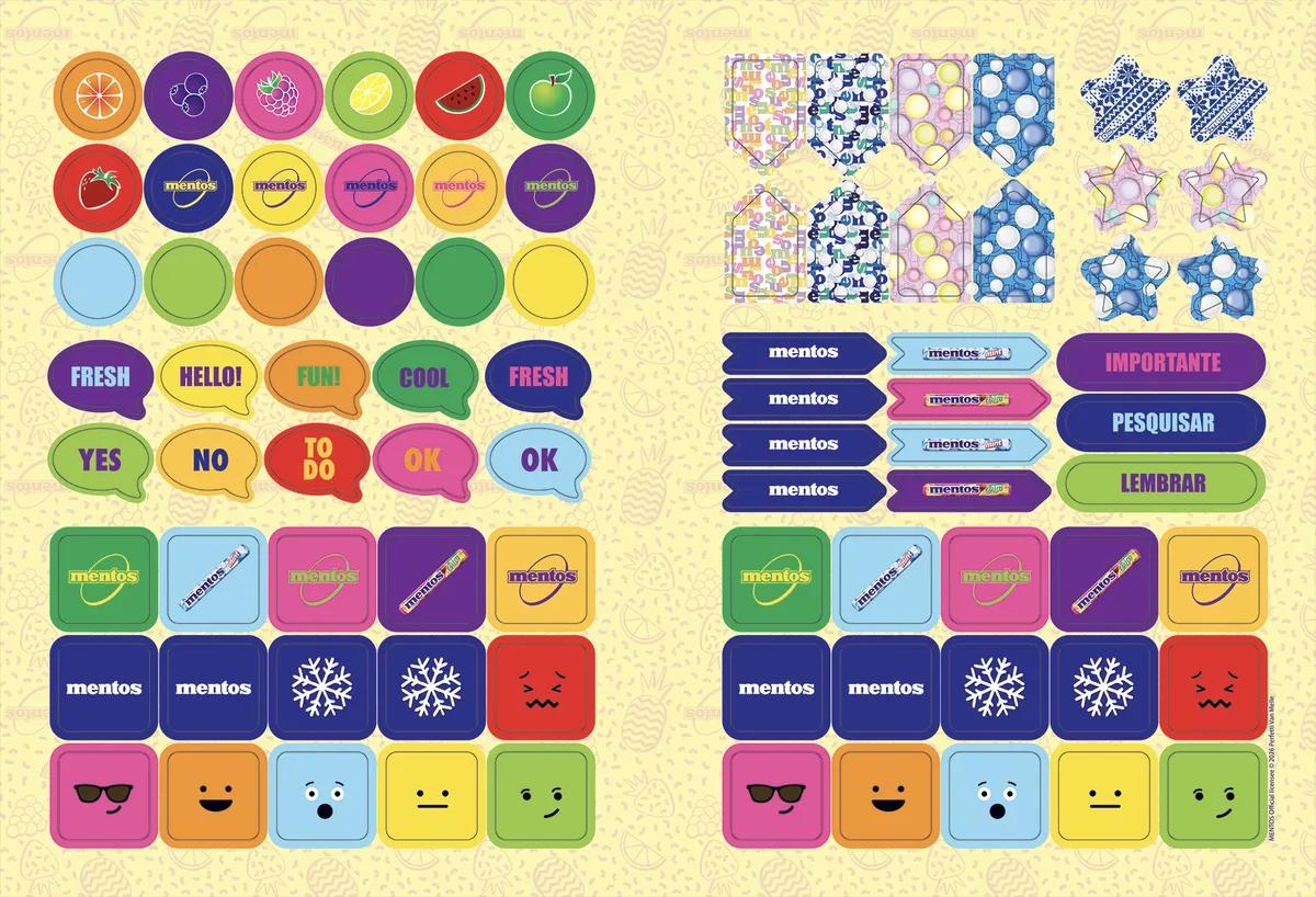 CADERNO BROCHURA CAPA DURA UNIVERSITÁRIO 80 FOLHAS - MENTOS — miniatura 6