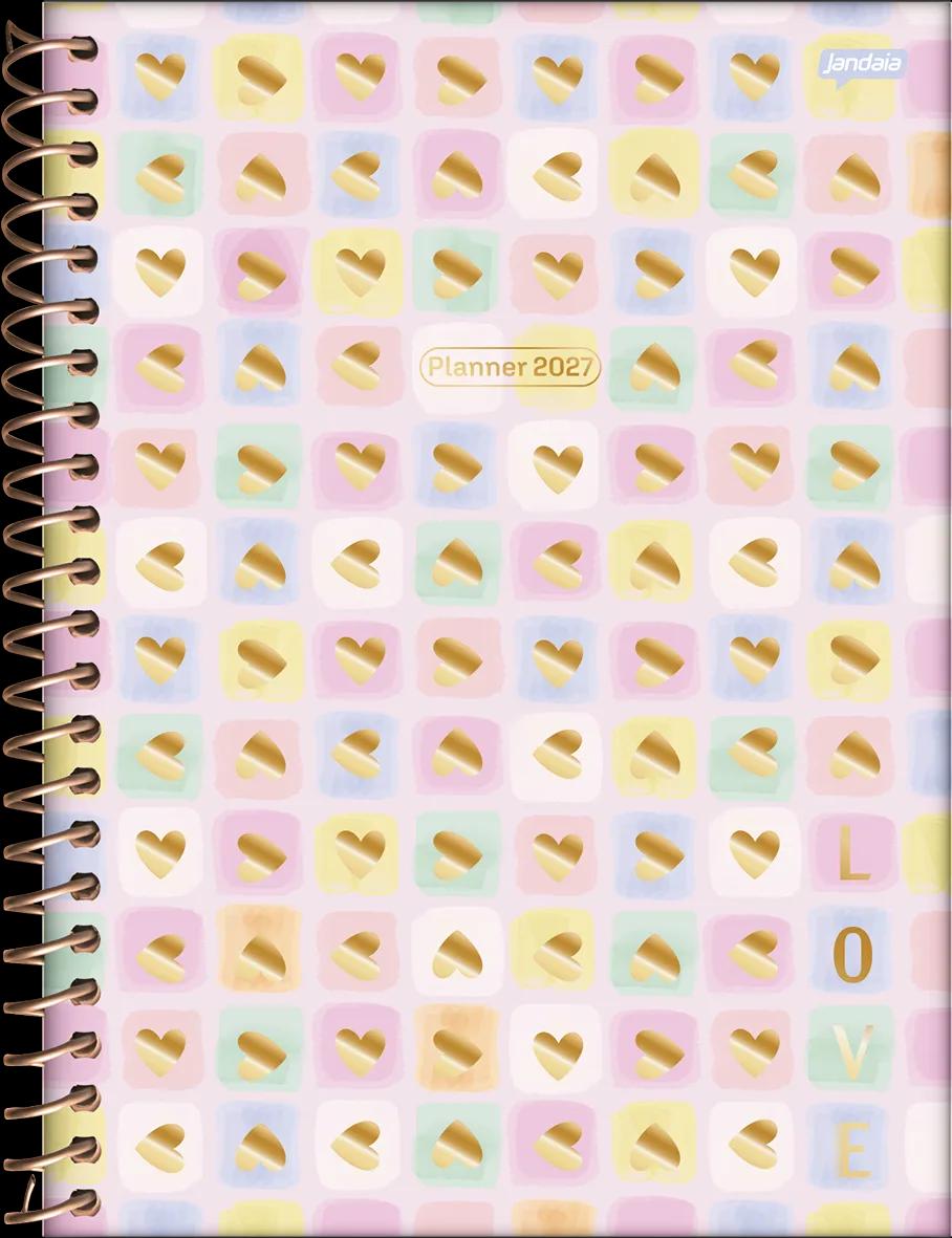 AGENDA PLANEJAMENTO ESPIRAL UNIV 200X275MM 96 FOLHAS - LA CREME — miniatura 2