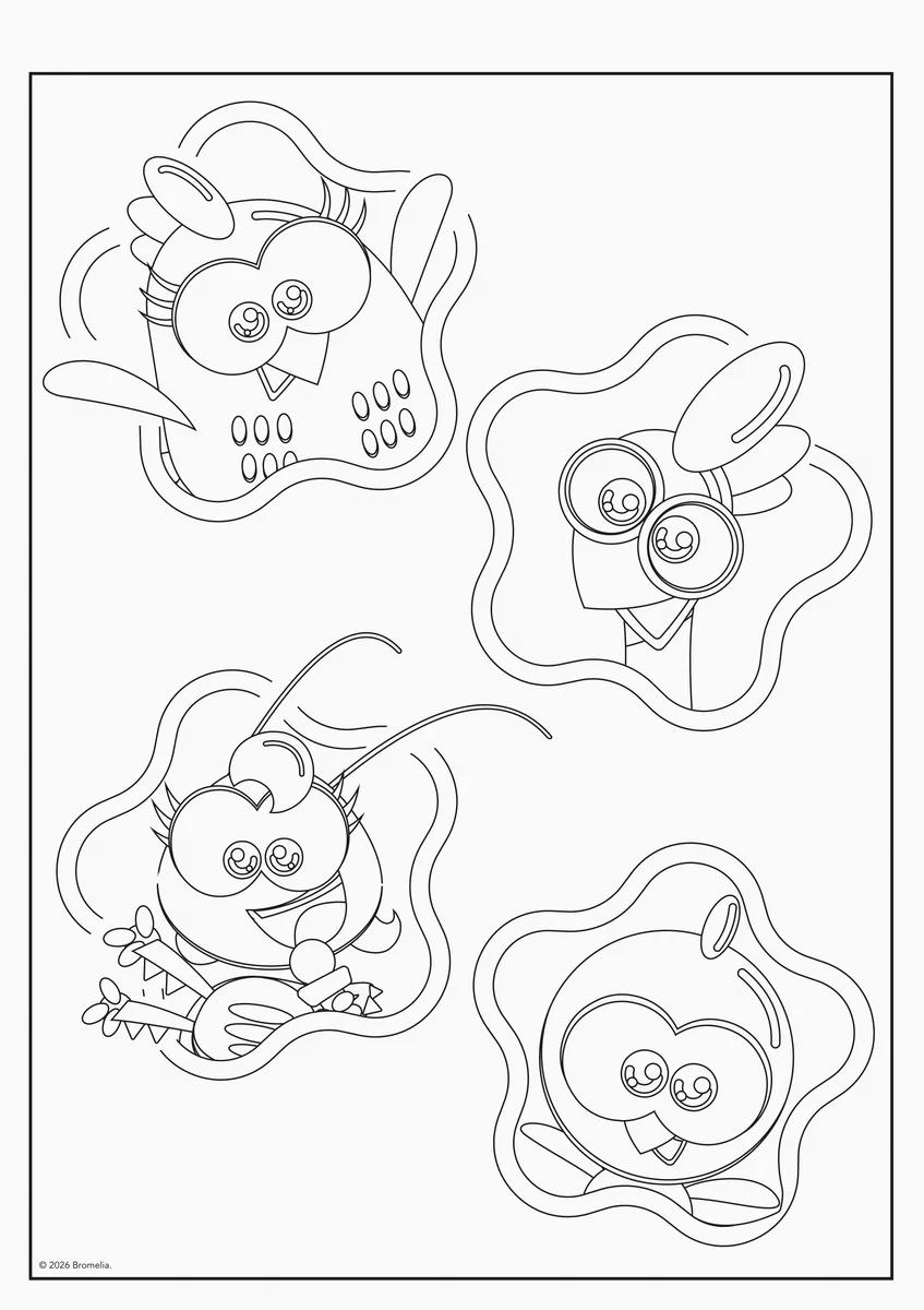 FOLHAS ILUSTRAÇÃO 180G A4 - GALINHA PINTADINHA — miniatura 3