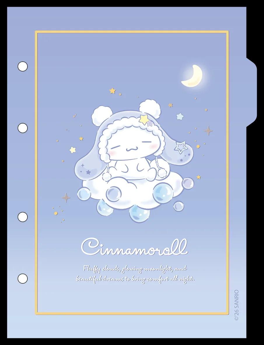 CADERNO COLLEGE CAPA DURA 80 FOLHAS ARGOLADO - CINNAMOROLL — miniatura 6