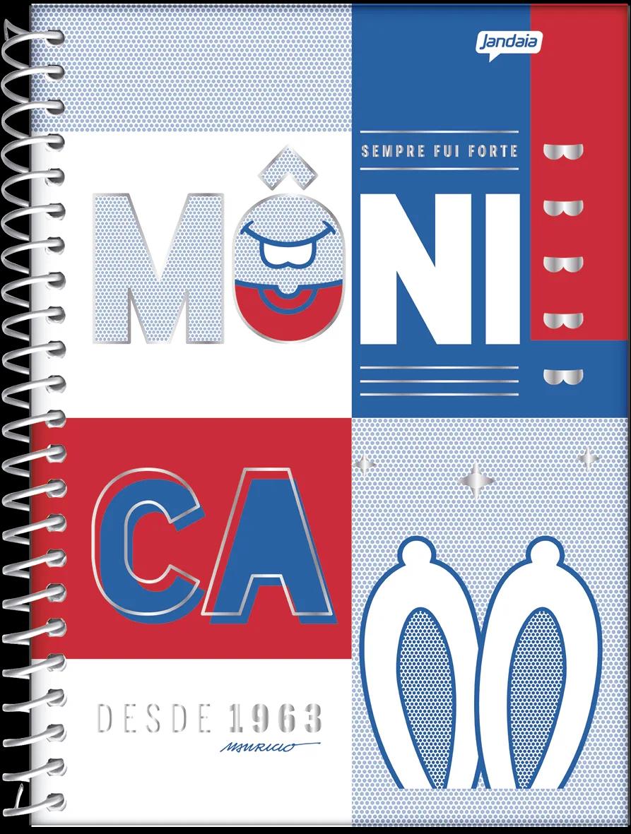 CADERNO ESPIRAL COLLEGE 175X242MM 10X1 160FLS - TURMA DA MÔNICA — miniatura 3