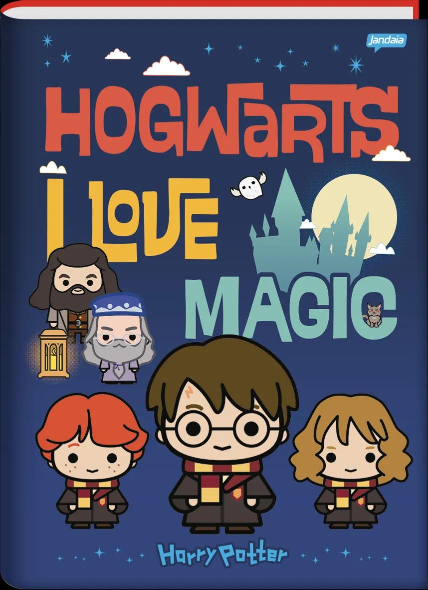 CADERNO BROCHURA CAPA DURA UNIVERSITÁRIO 96 FOLHAS - HARRY POTTER — miniatura 2
