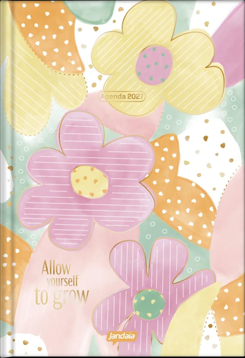 AGENDA DIARIA LOMB QUAD 138X200MM 176 FOLHAS - LA CREME — miniatura 2