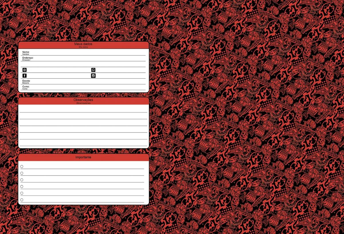CADERNO BROCHURA CAPA DURA UNIVERSITÁRIO 80 FOLHAS - ENALDINHO — miniatura 5