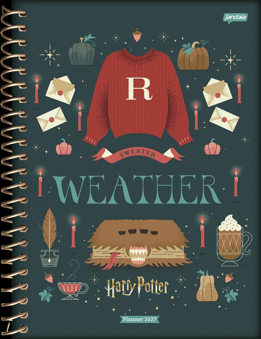 AGENDA PLANEJAMENTO ESPIRAL 200X275MM - HARRY POTTER — miniatura 4