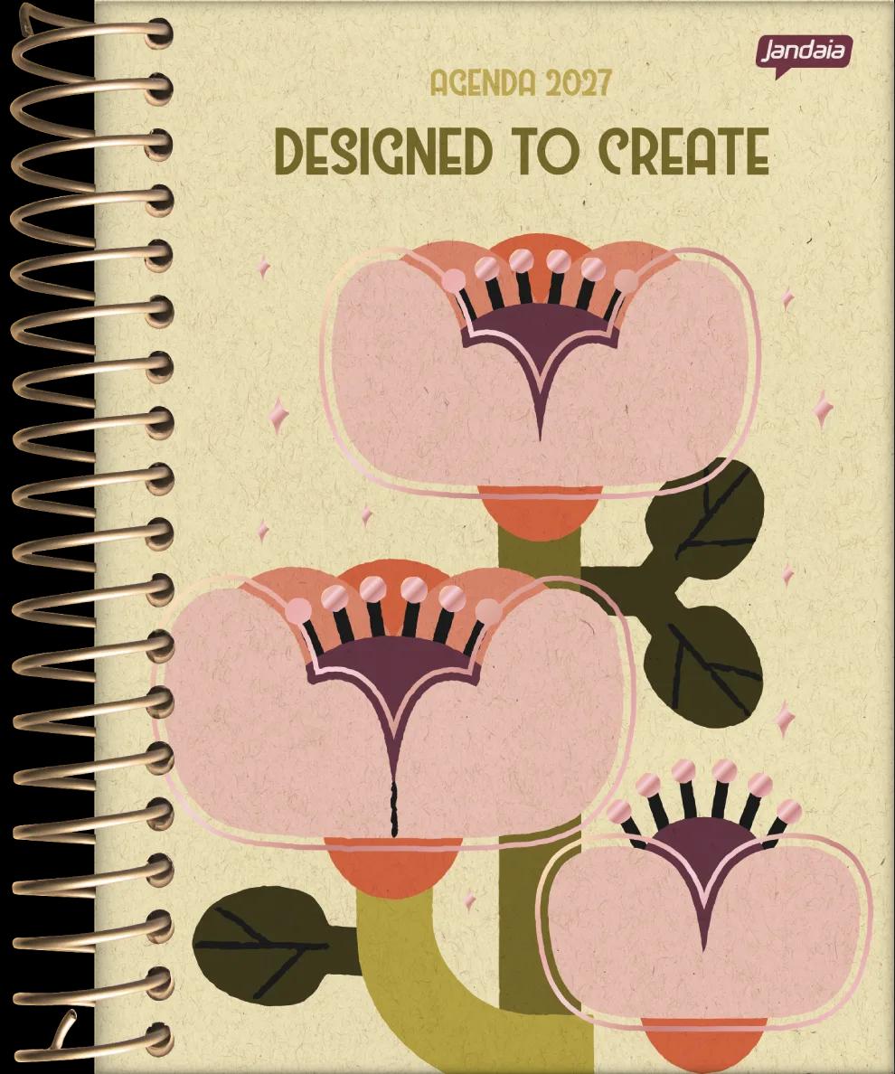AGENDA DIÁRIA ESPIRAL 133X178MM 176FLS - ECO LÍNEA — miniatura 3