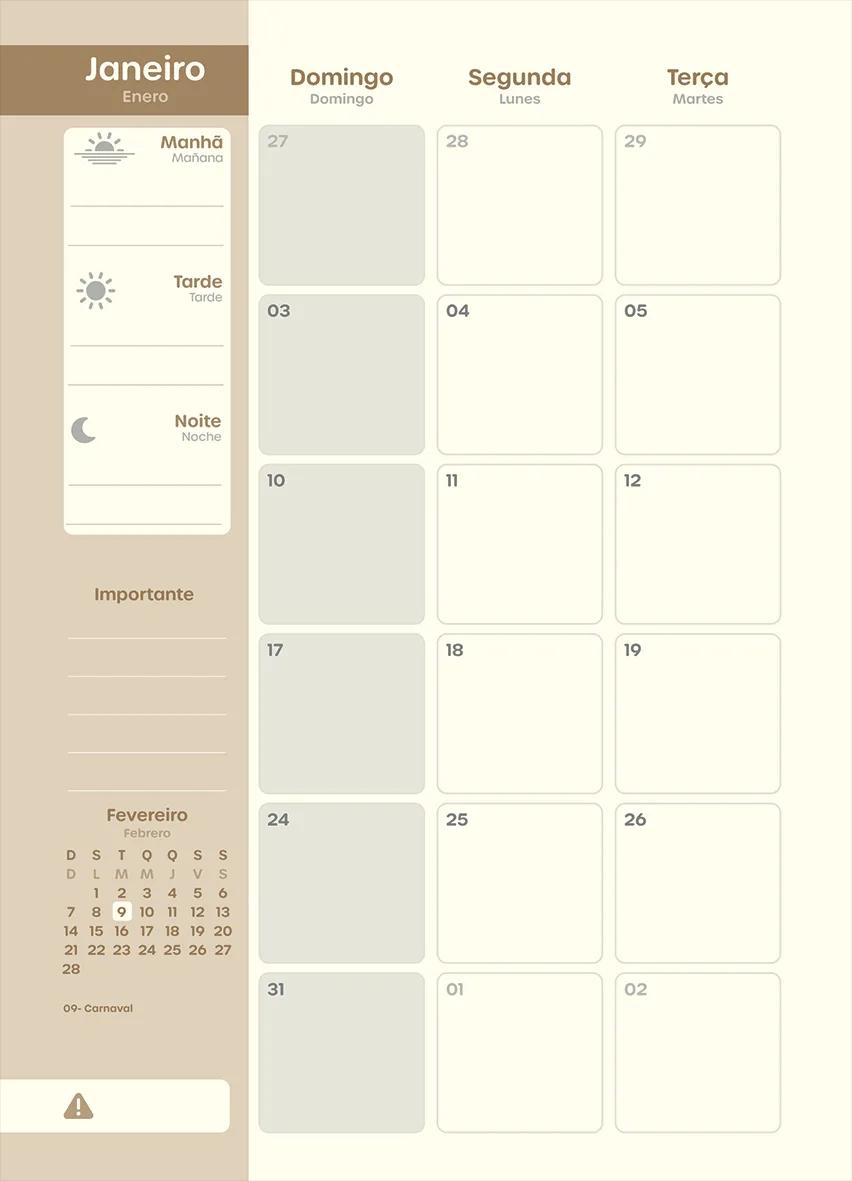 AGENDA DIARIA FLEXÍVEL 190X248MM - HARRY POTTER — miniatura 4