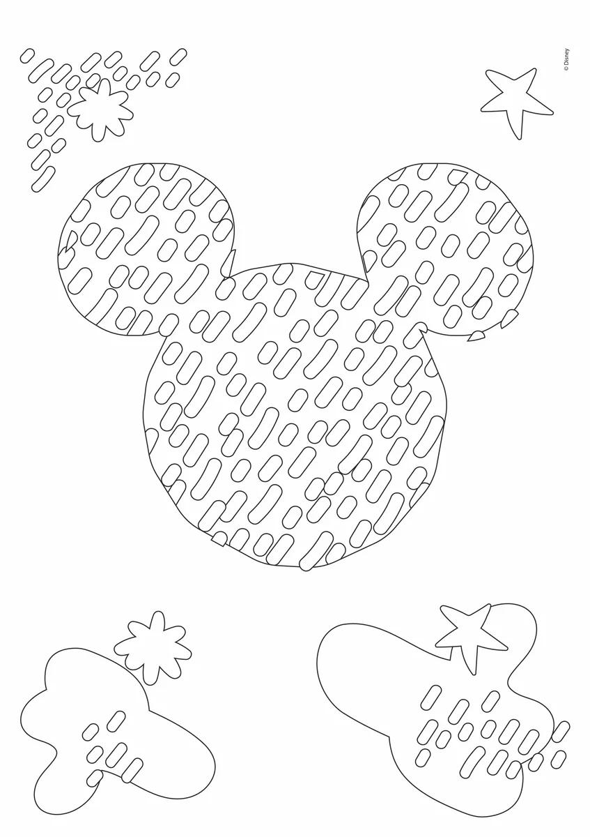 FOLHAS ILUSTRAÇÃO 180G A4 - MICKEY ARTS — miniatura 3