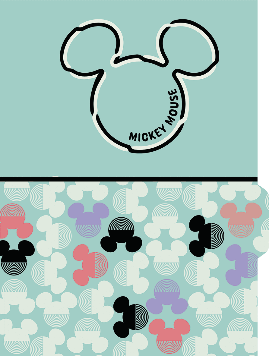 CADERNO UNIVERSITÁRIO CAPA DURA 01 MATÉRIA 80 FOLHAS NEO - MICKEY ARTS — miniatura 5