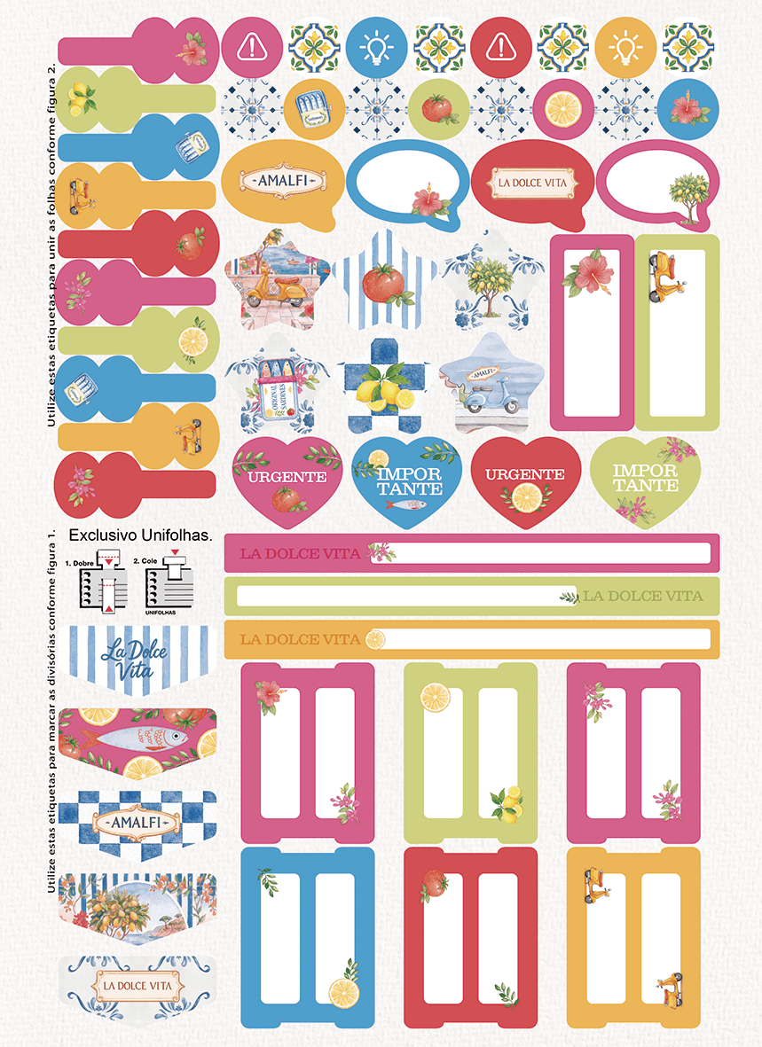 CADERNO ESPIRAL 1/8 100X146MM 80 FOLHAS - LA DOLCE VITA — miniatura 6