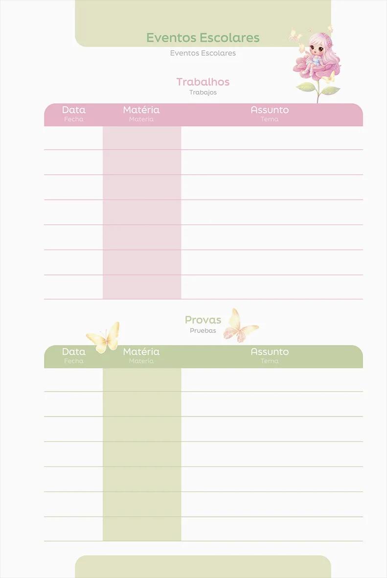 AGENDA PERMANENTE 134X200MM 96 FOLHAS - NINA — miniatura 6
