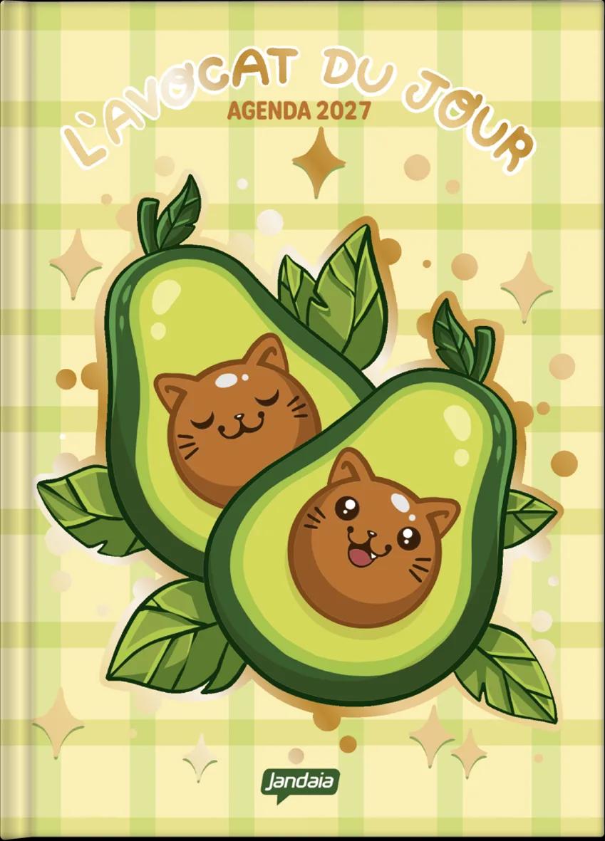 AGENDA DIÁRIA LOMBADA QUADRADA 117X162MM 112FLS - AVOCADO — miniatura 2